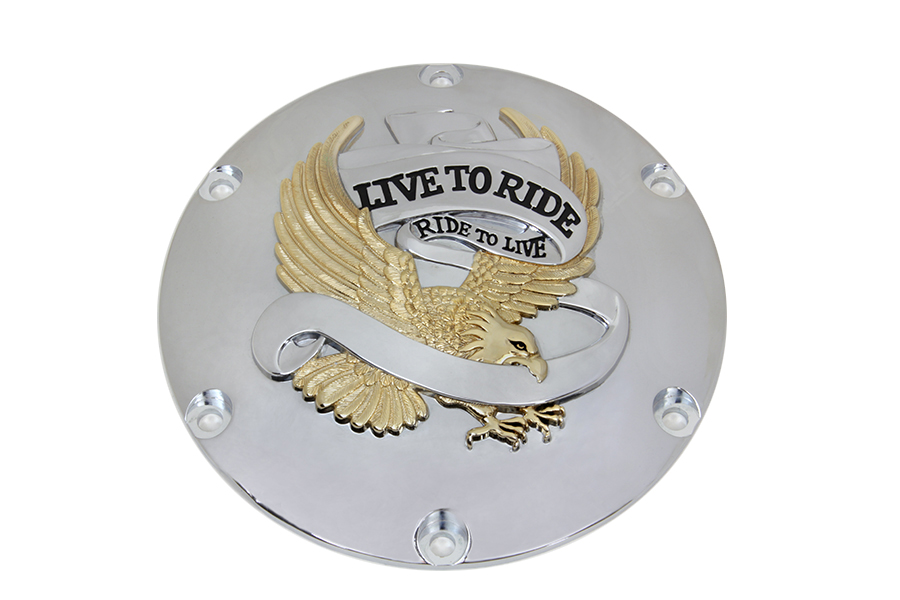 Eagle Spirit Derby Cover Gold Inlay