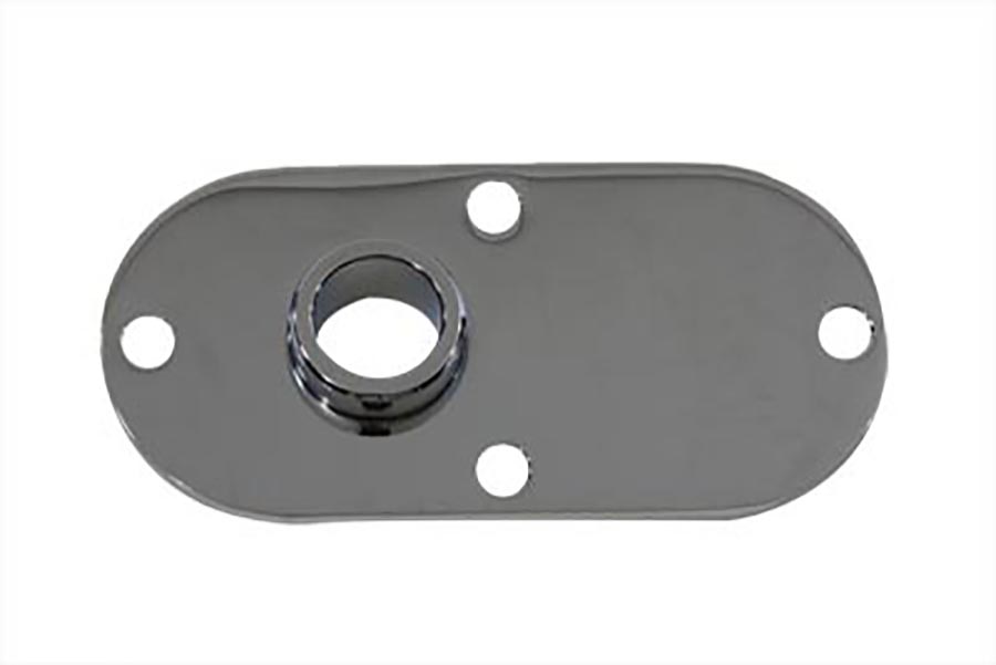 Oval Inspection Cover Chrome