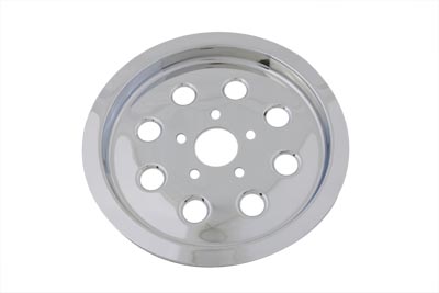 Chrome 65 Tooth Outer Pulley Cover