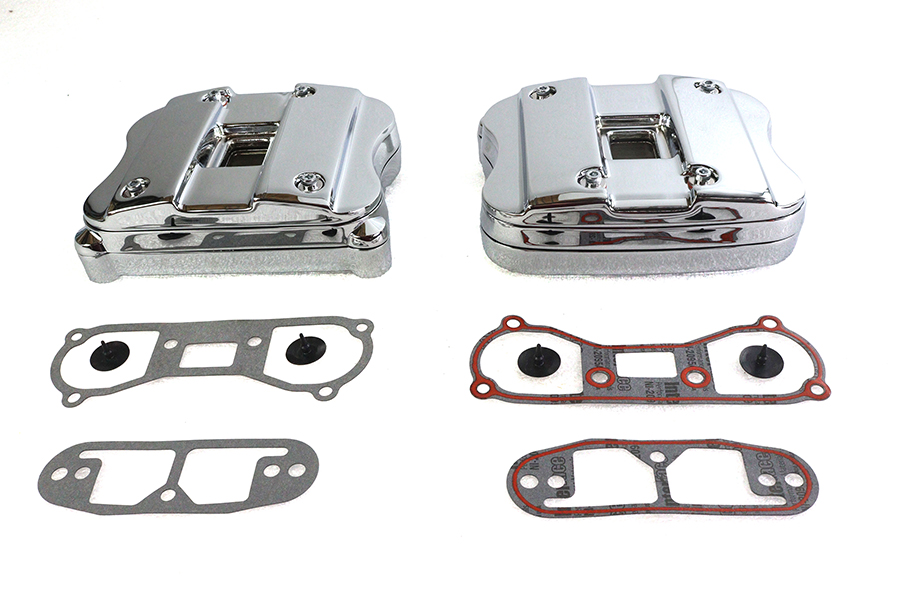 Rocker Box Cover Set Chrome