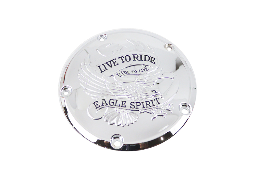 VTwin Eagle Spirit 5 Hole Derby Cover Kit 1999-2018 Harley Touring Softail FLT