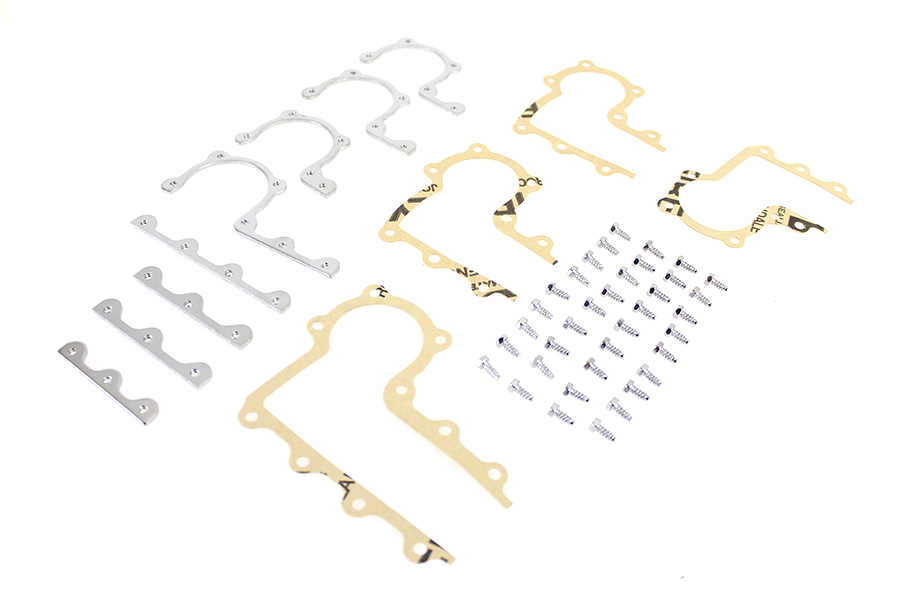 Cover Strip and Gasket Kit Chrome