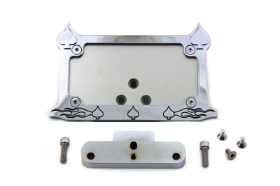Tail Lamp and License Plate Holder Spade Style