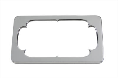 License Plate Frame Thorn Style Chrome Billet