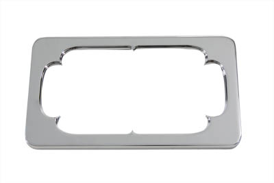 *UPDATE License Plate Frame Thorn Style Chrome Billet