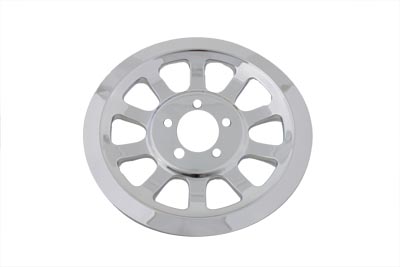 Outer Pulley Cover 70 Tooth Chrome