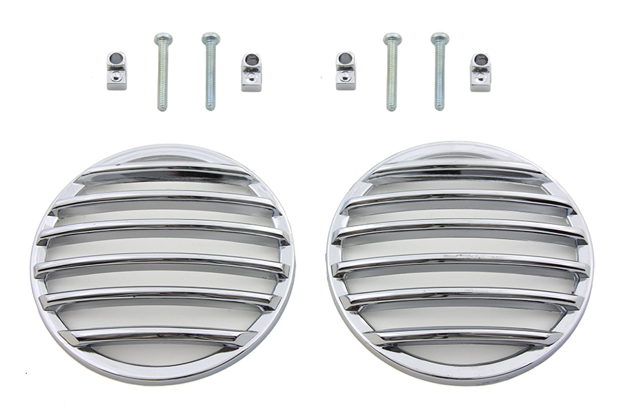 Turn Signal Lens Grille Set Chrome