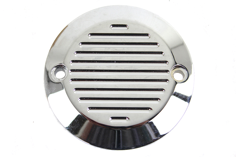Chrome 2-Hole Ball Milled Ignition System Cover