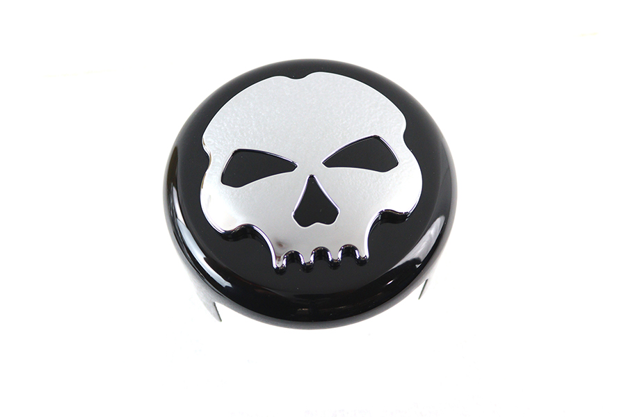 Skull Horn Cover Black