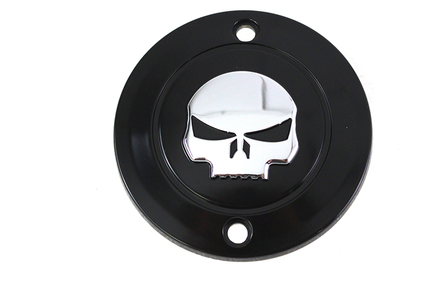 Skull Ignition System Cover 2-Hole Black