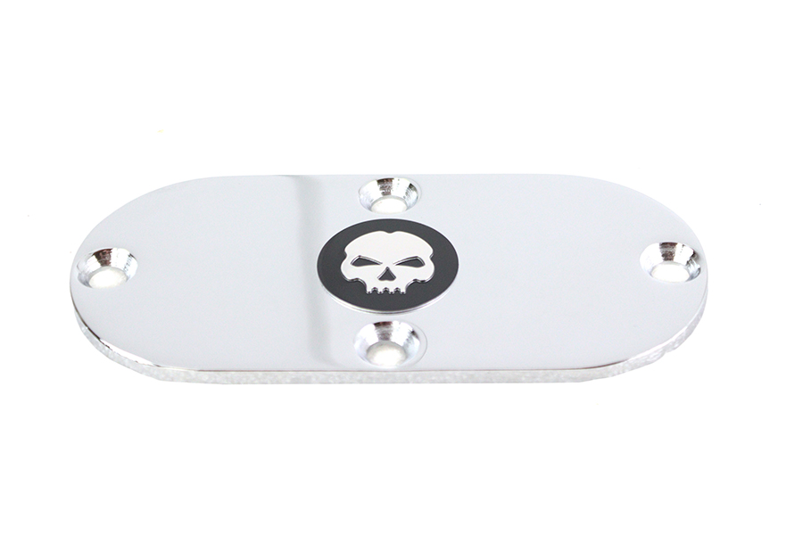 Skull Inspection Cover Chrome