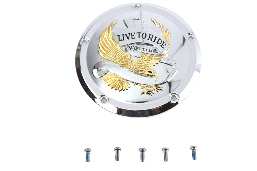 5-Hole Derby Cover Gold Inlay
