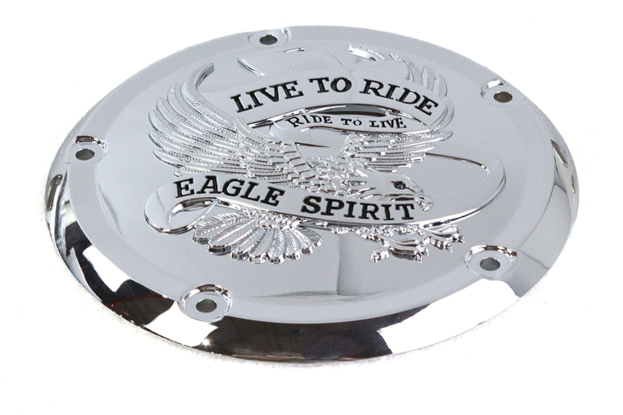 Eagle Spirit Derby Cover Chrome