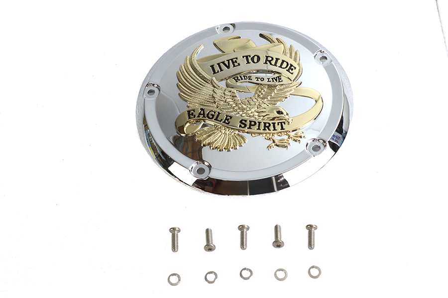 5-Hole Derby Cover Gold Inlay
