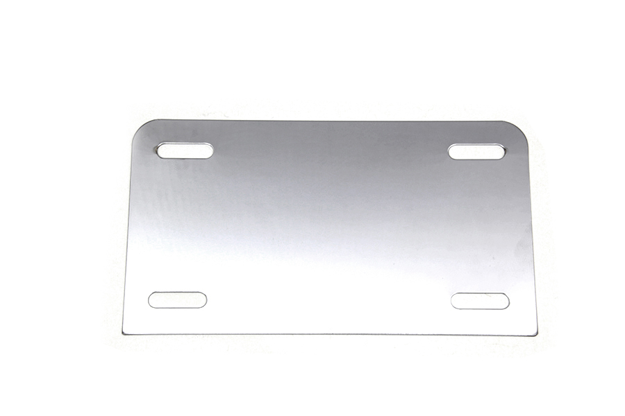 License Plate Frame Backing Plate Chrome