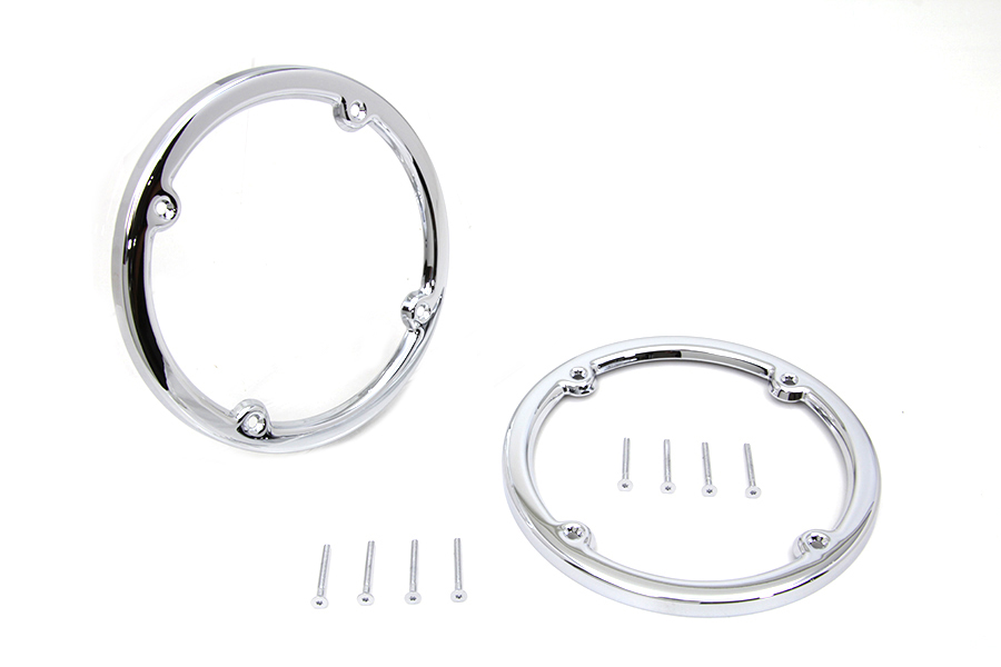 Chrome Rear Tour-Pak Speaker Trim Set