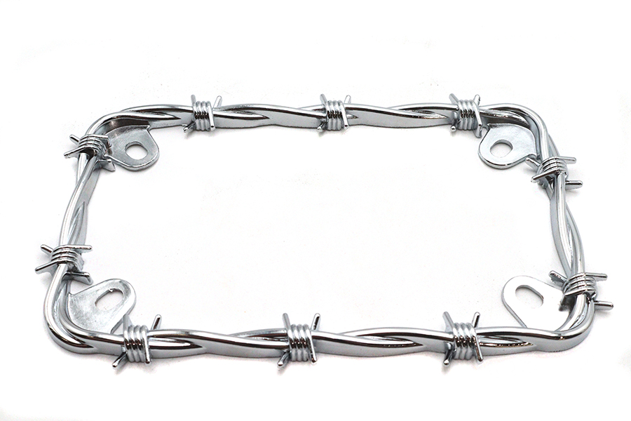 Barbed Wire License Plate Frame