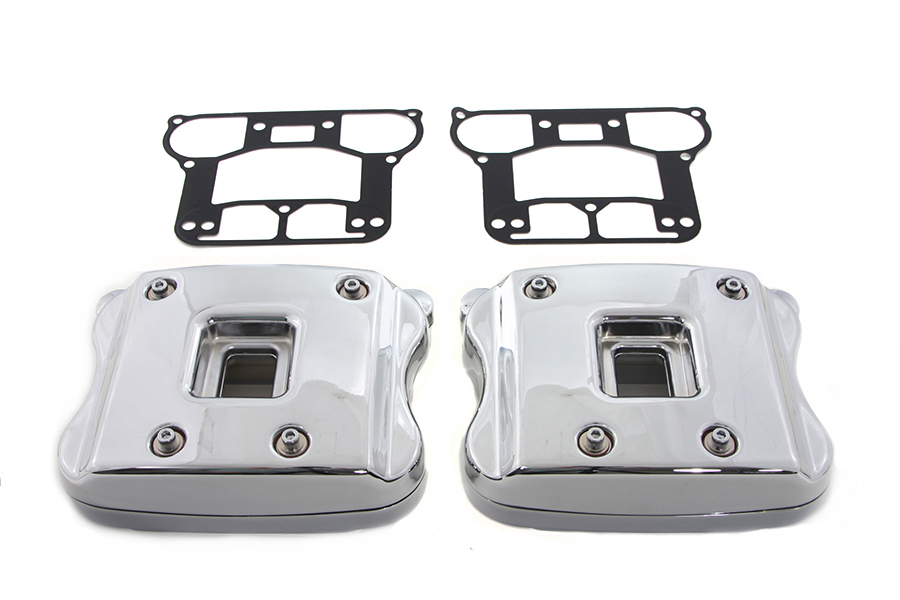 Rocker Box Cover Set Chrome
