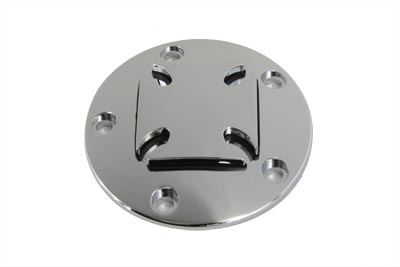 Maltese Ignition System Cover 5-Hole Raised Chrome