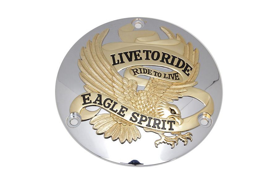 Eagle Spirit Derby Cover Gold Inlay