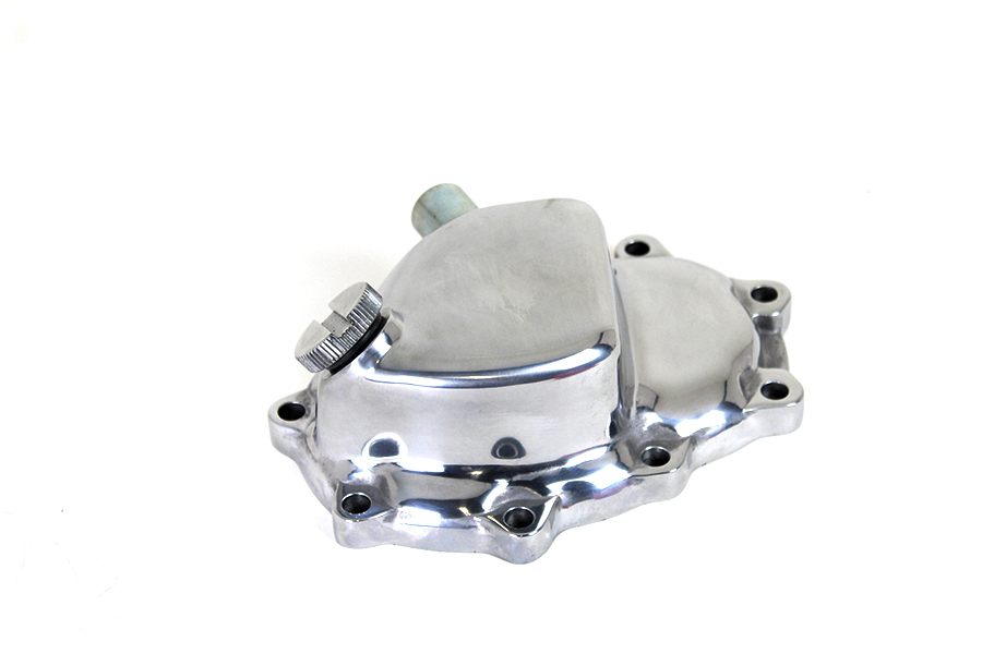 Polished Transmission End Cover for Electric Start