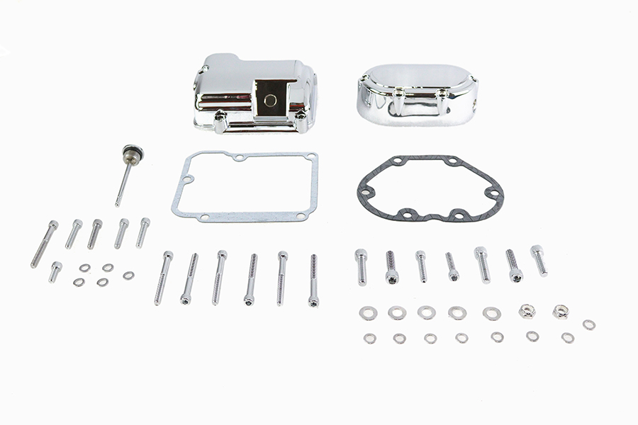 Transmission Side Cover and Top Cover Set Chrome