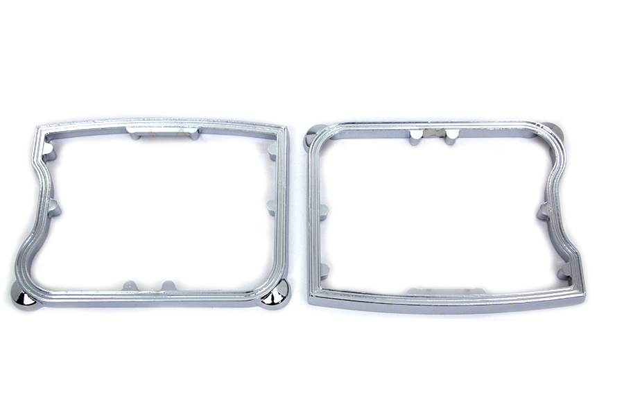 Rocker Box Chrome D-Ring Set