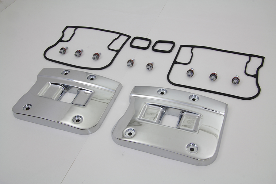 Top Rocker Box Cover Set Chrome
