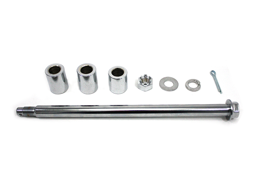 Chrome Rear Axle Kit