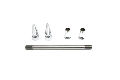 Chrome Front Axle Kit