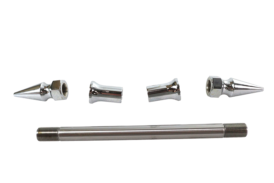 Chrome Front Axle Kit