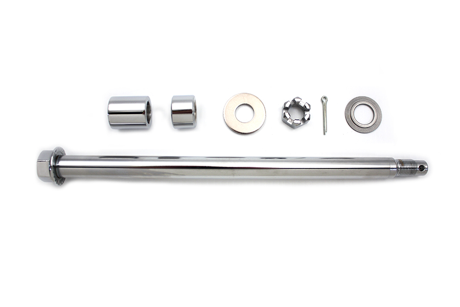 Chrome Rear Axle Kit