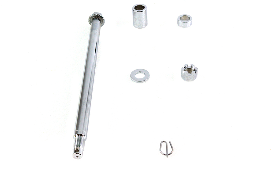 Chrome Rear Axle Kit