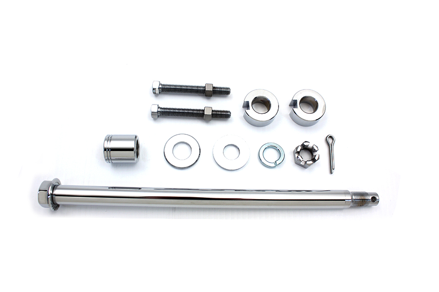 Chrome Rear Axle Kit