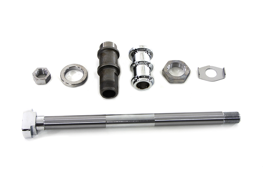 Chrome Rear Axle Kit