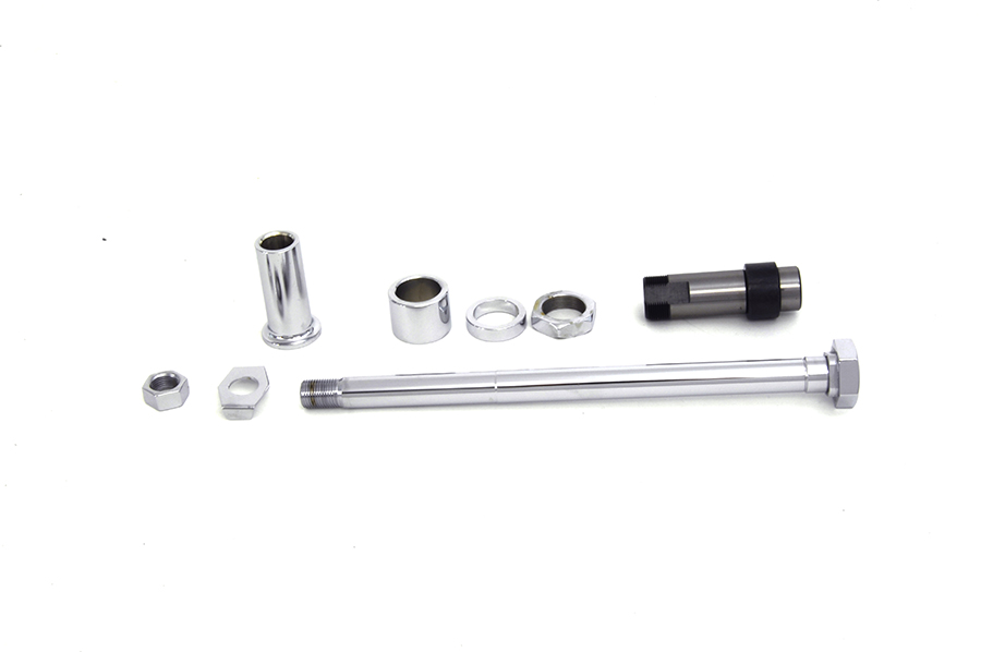Chrome Rear Axle Kit