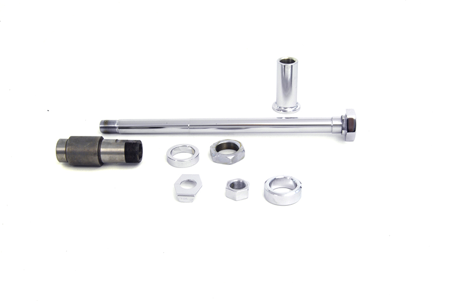 Chrome Rear Axle Kit