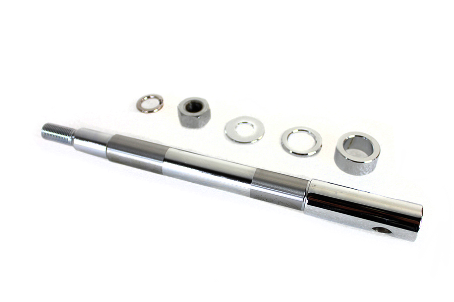 Chrome Rear Axle adjuster and Nut Kit