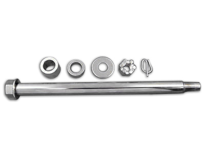 Chrome Rear Axle Kit