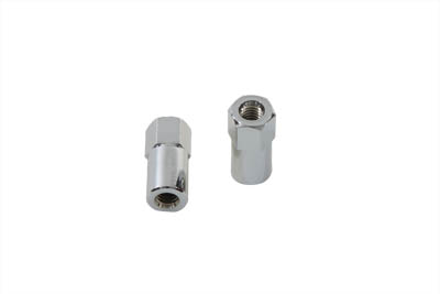 Chrome Billet Nut Set Coarse Thread