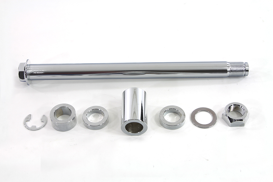 Chrome Rear Axle Kit