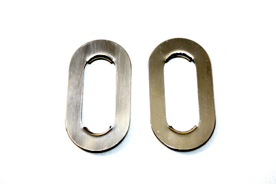 Rear Axle Adjuster Slide Plate Stainless Steel