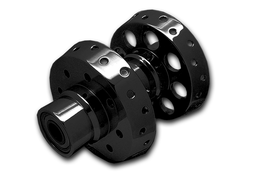 Black Rear Wheel Hub