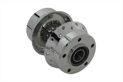 Chrome Front Wheel Hub with 1" Bearings
