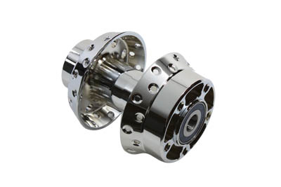 Chrome Front Wheel Hub 3/4" Bearings