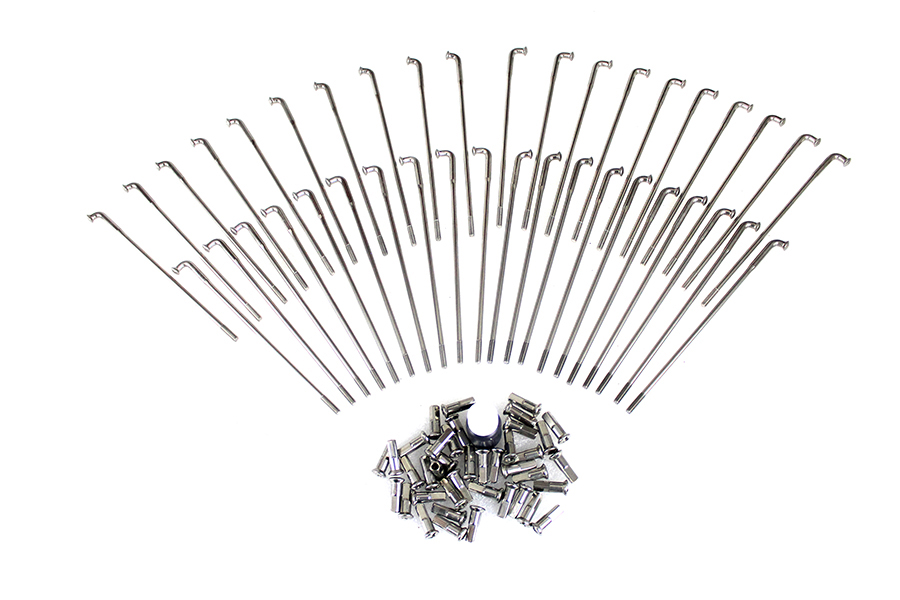 Indian Stainless Steel 16" Spoke Set