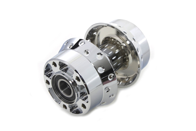Chrome Front Wheel Hub 25mm Bearings
