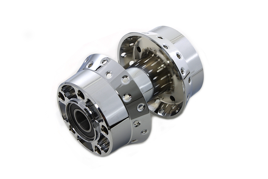 Chrome Rear Wheel Hub 25mm Bearing