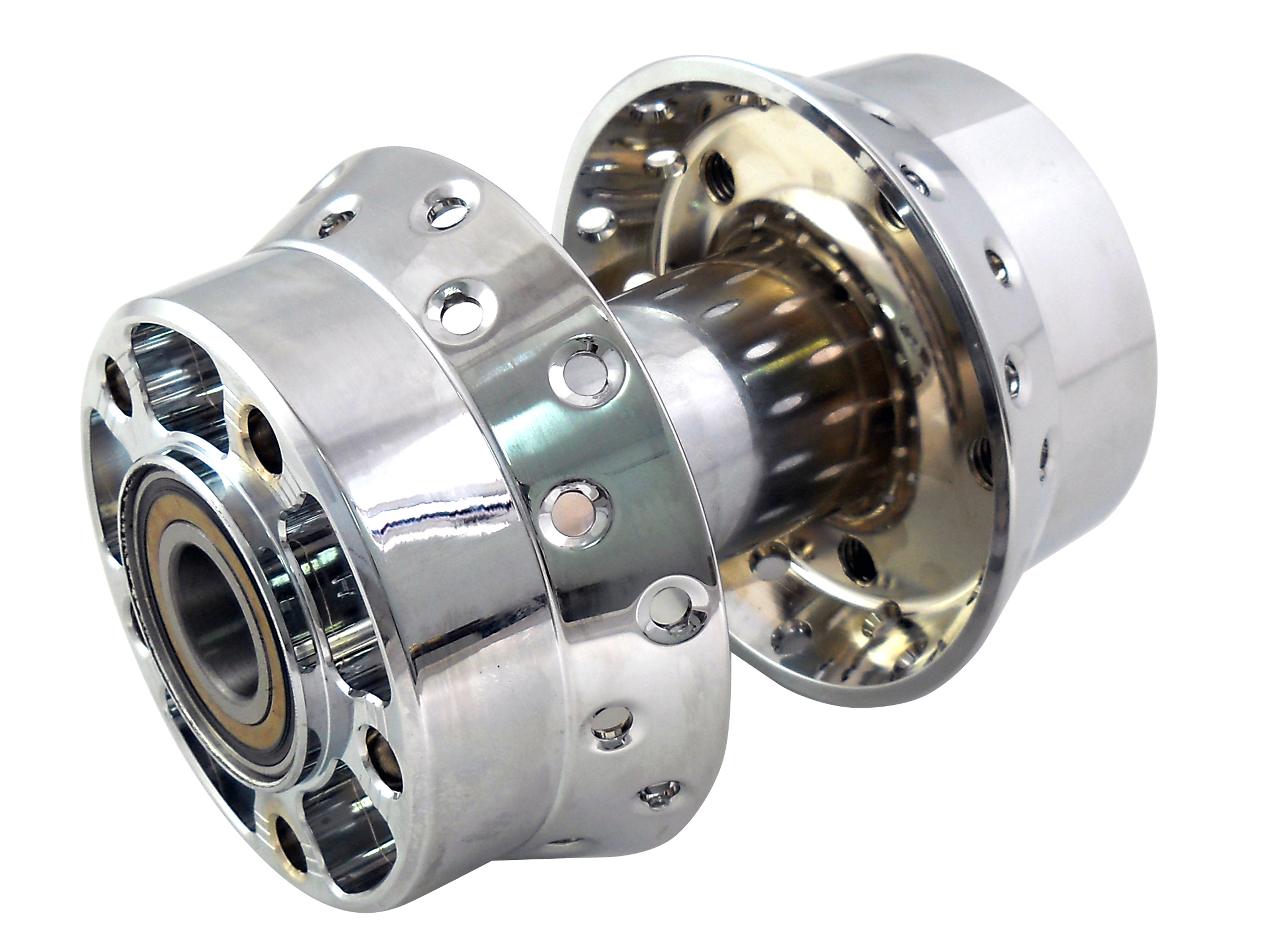 Front Wheel Hub Chrome