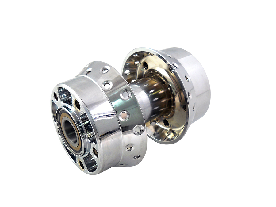 Front Wheel Hub Chrome